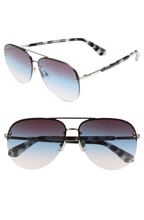 Shield Pilot Sunglasses in Blue havana 